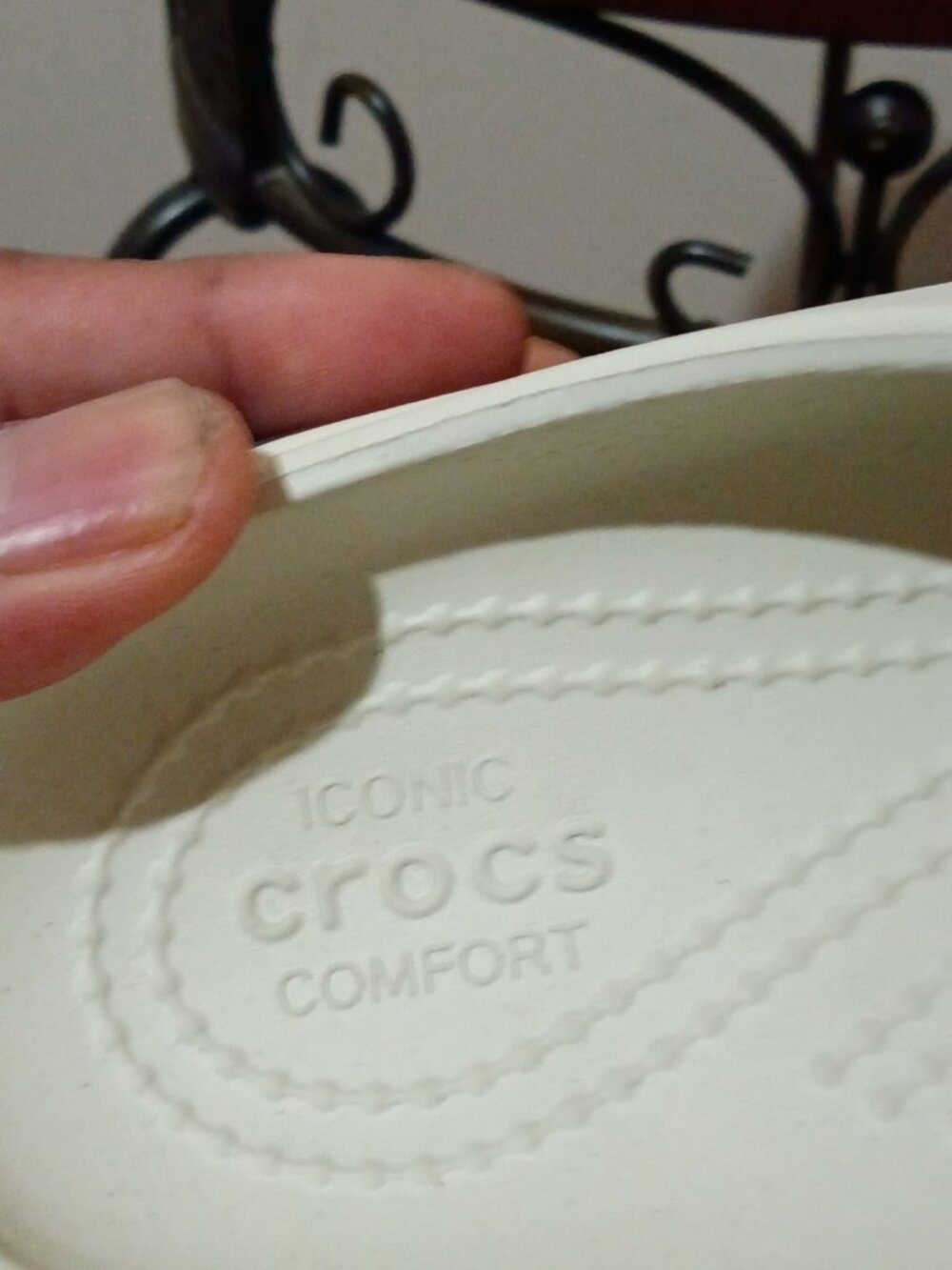 Crocs Stomp Loafer Platform Clogs White Black Women's Size 7 Women's 2099371HR - Picture 3 of 13